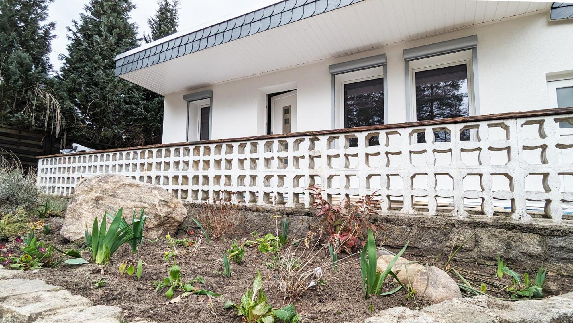 Haus Kleiner Findling Im Lausitzer Seenland Tatzschwitz Exterior photo